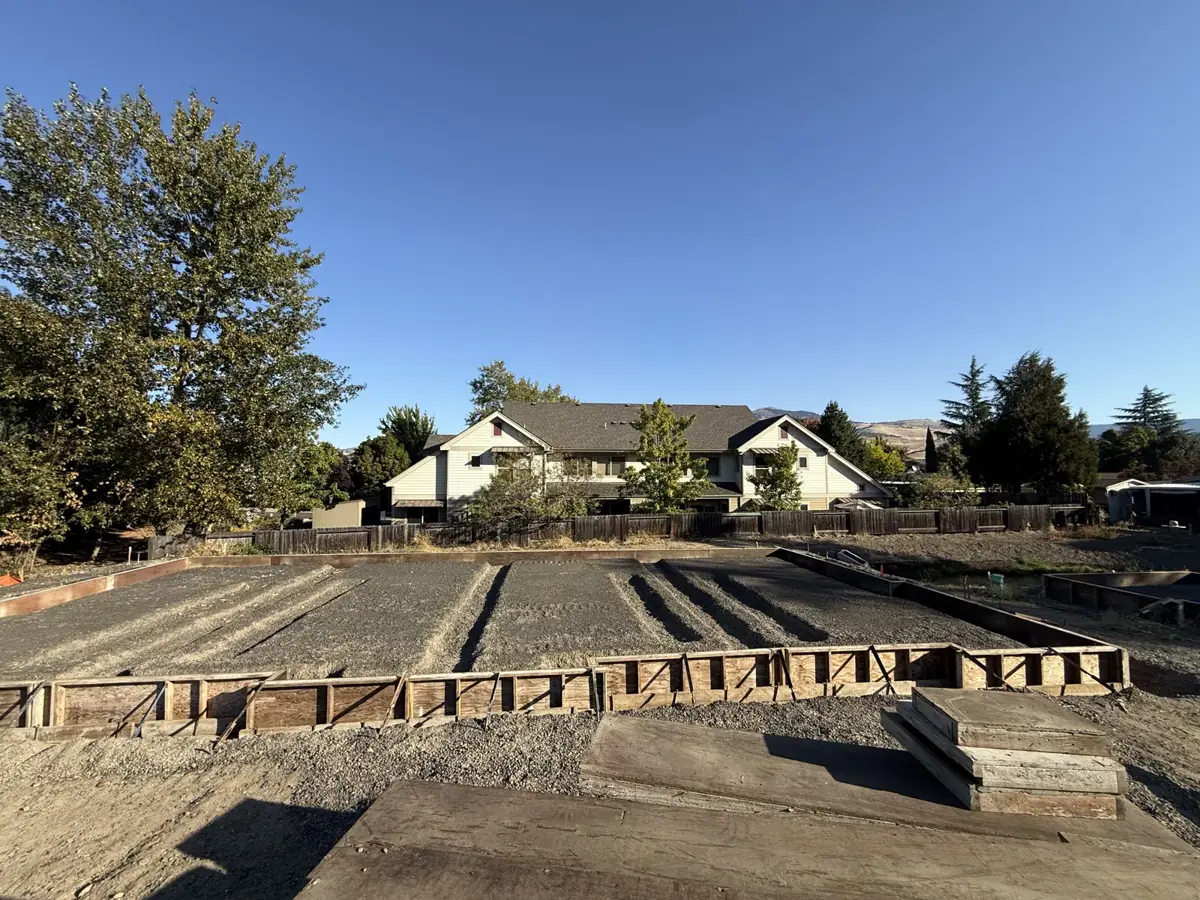 Concrete formwork and site preparation